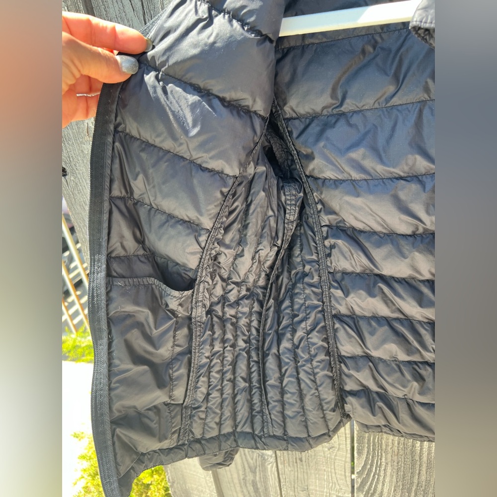 Down Puffer Black Quilted Jacket. - image 3